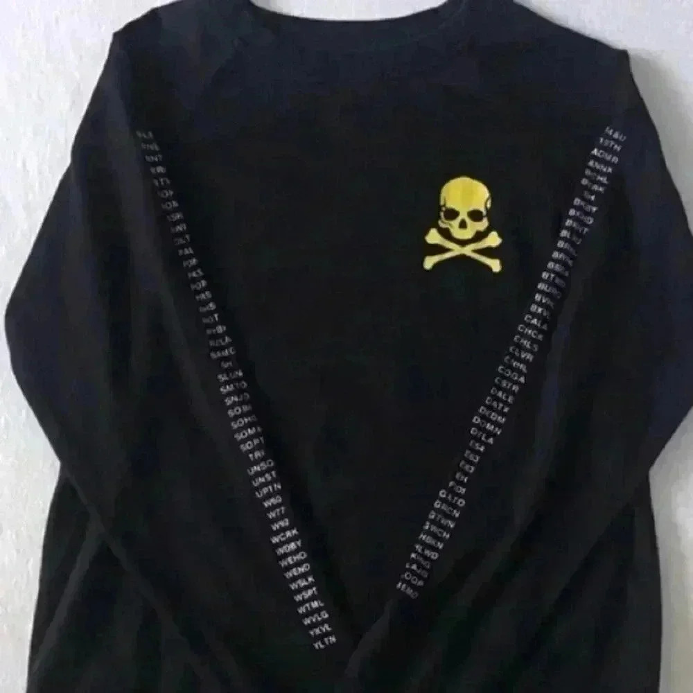 Soul Cycle | Raglan “Cities” Sweatshirt - Black / Sz S - Picture 4 of 8